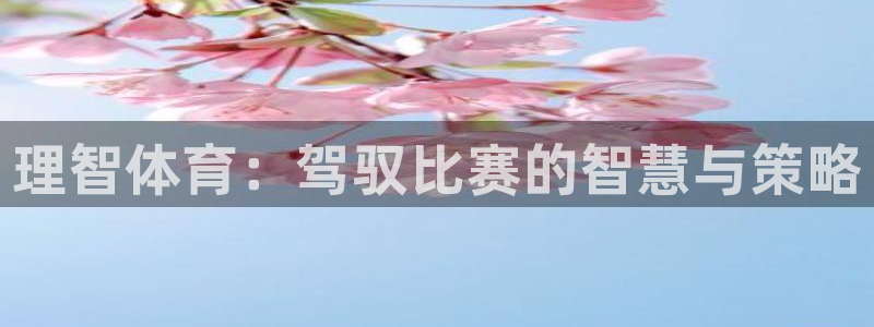 谈球吧体育官网：理智体育：驾驭比赛的智慧与策略